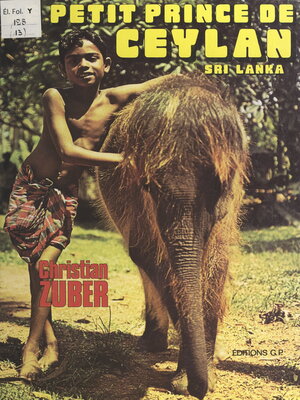 cover image of Le petit prince de Ceylan, Sri Lanka